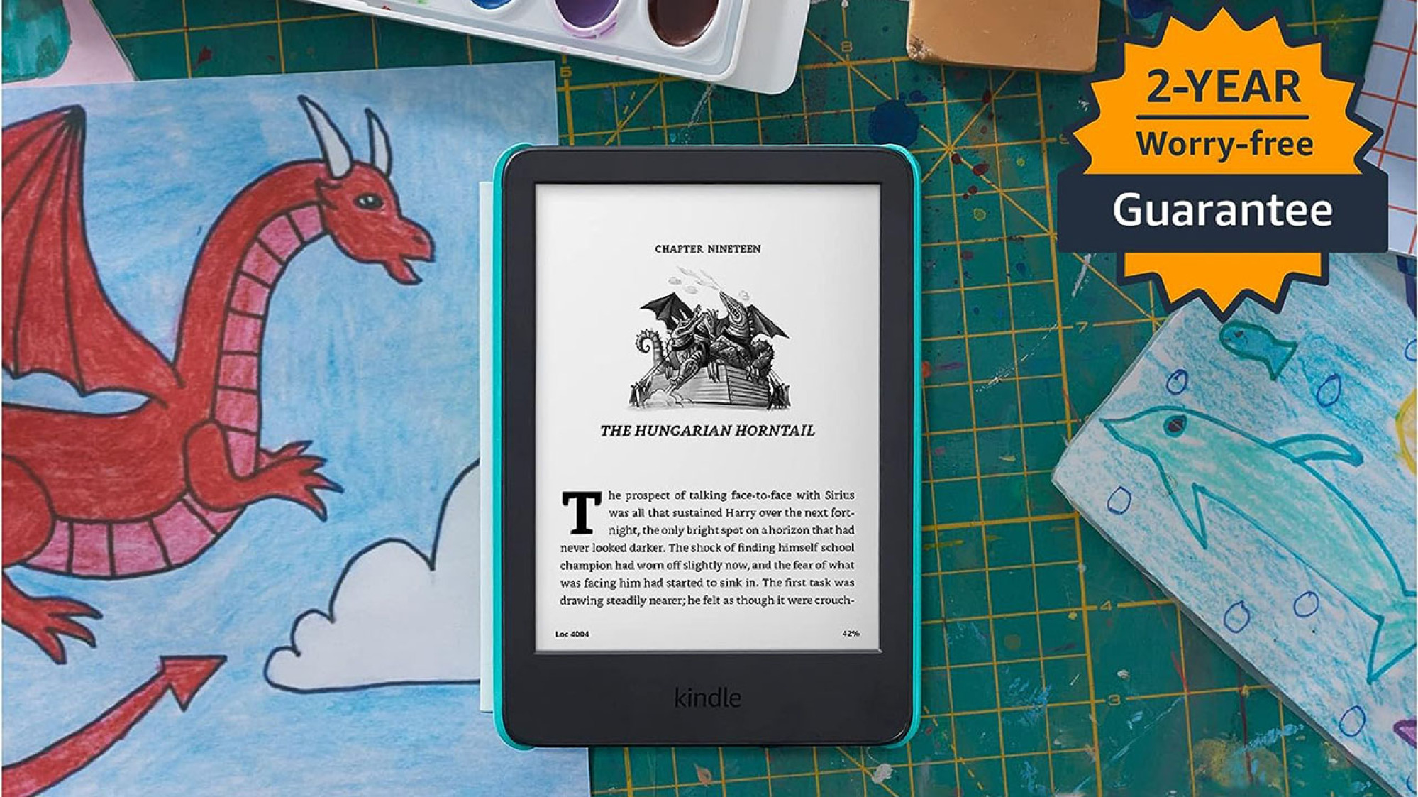 Kindle Kids на столе