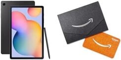 Samsung Galaxy Tab S6 Lite (2024) + подарочная карта Amazon на 100 долларов 