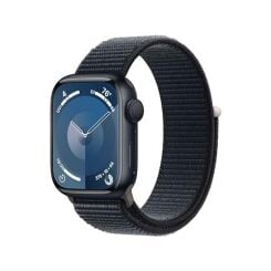 Apple Watch Series 9 (GPS, 41 мм, полночь, спортивный браслет, без кислорода в крови)