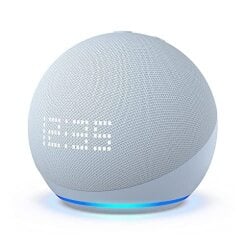 Совершенно новый Echo Dot (5-е поколение, выпуск 2022 г.) с часами