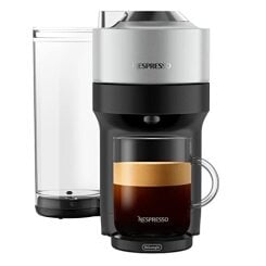 Nespresso Vertuo Pop+ Deluxe Coffee and Espresso Machine от De'Longhi, Silver