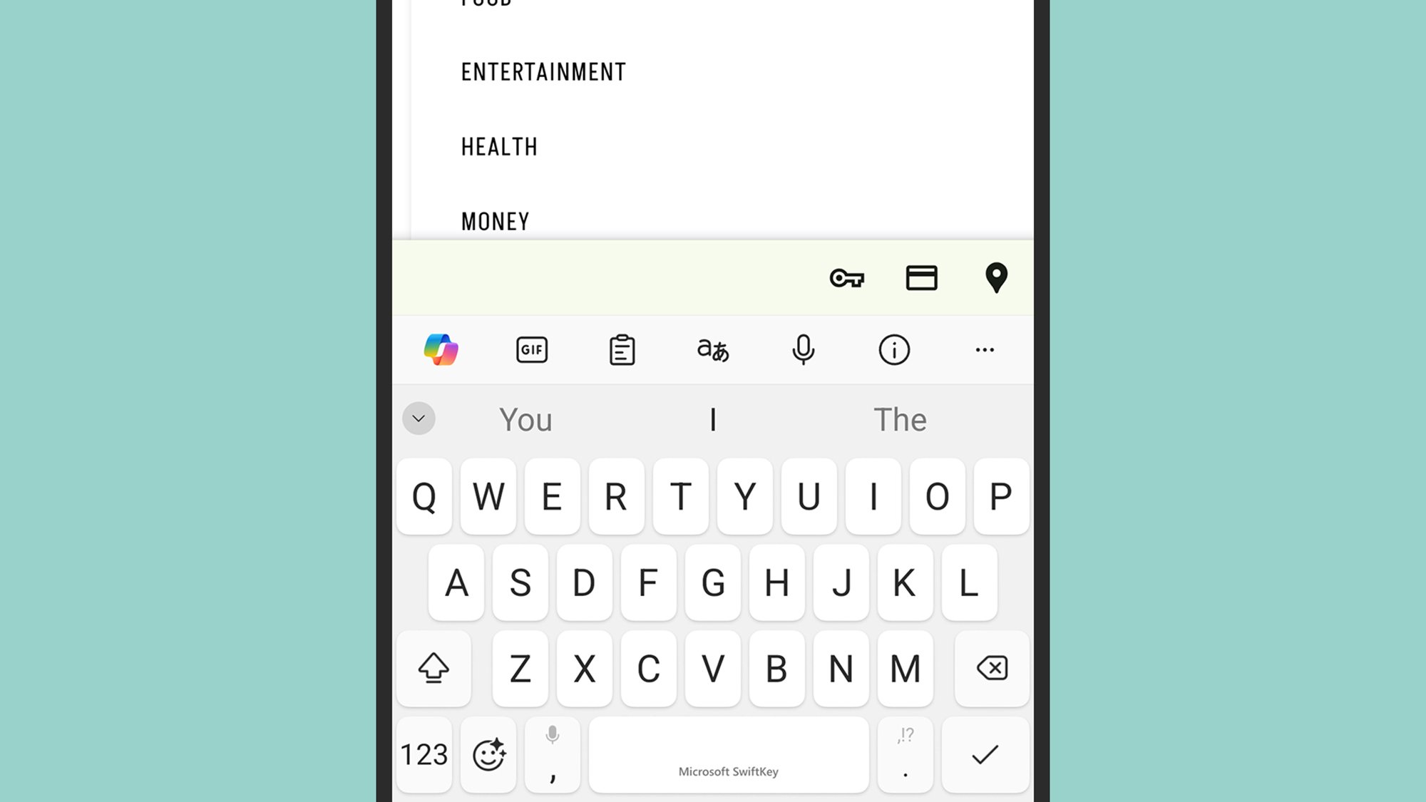 Microsoft SwiftKey клавиатура