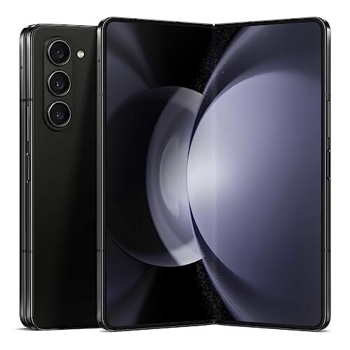 Телефон Samsung Galaxy Z Fold 5, 256 ГБ, разблокированный (Phantom Black)