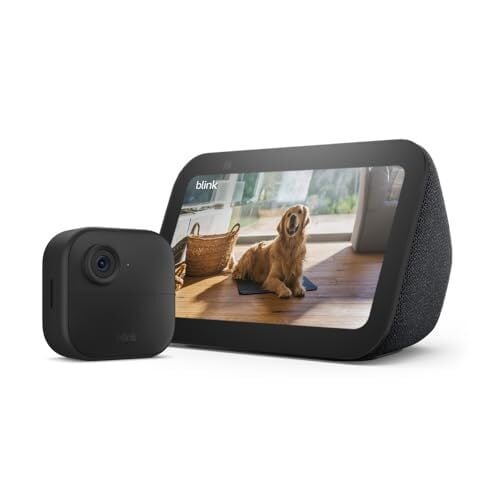 Однокамерная система Blink Outdoor 4 + Amazon Echo Show 5