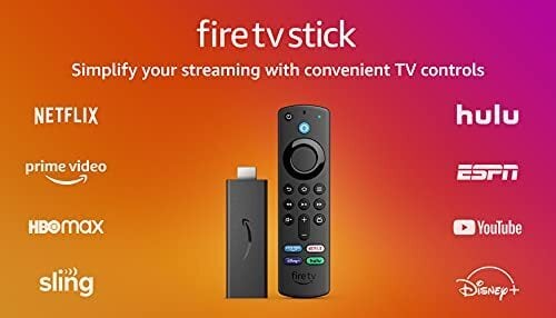 Amazon Fire TV Stick с голосовым пультом Alexa (3-го поколения)