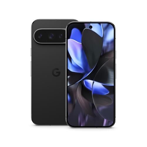 Google Pixel 9 Pro — разблокированный Android-смартфон с Gemini, тройной задней камерой, батареей на 24 часа и дисплеем Super Actua 6,3 дюйма — Obsidian — 256 ГБ