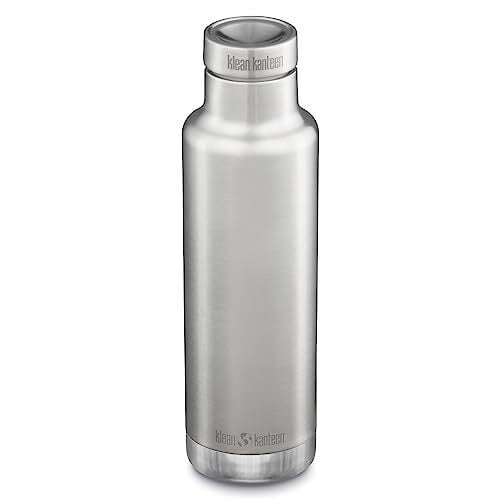 Klean Kanteen Insulated Pour Through - 25 унций - Матовая нержавеющая сталь