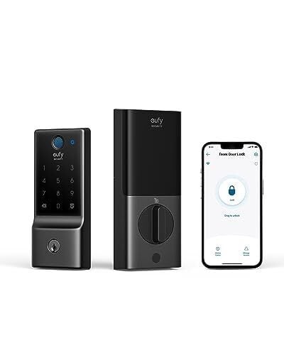 Eufy Security C220 Wi-Fi Fingerprint Keyless Smart Entry Door Lock