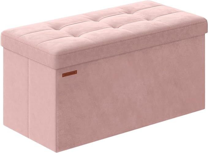 SONGMICS Storage Ottoman Bench