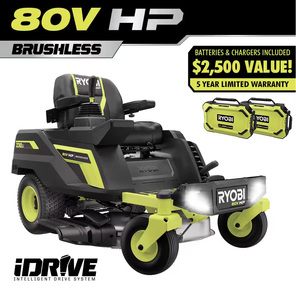 Ryobi 80-Volt 30-Inch Riding Mower