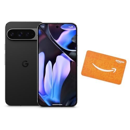 Google Pixel 9 Pro XL - Obsidian - 128 ГБ с подарочной картой Amazon на 200 долларов