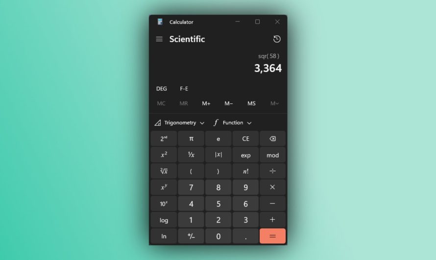 Приложение «Калькулятор» для Windows 11 имеет ряд скрытых функций