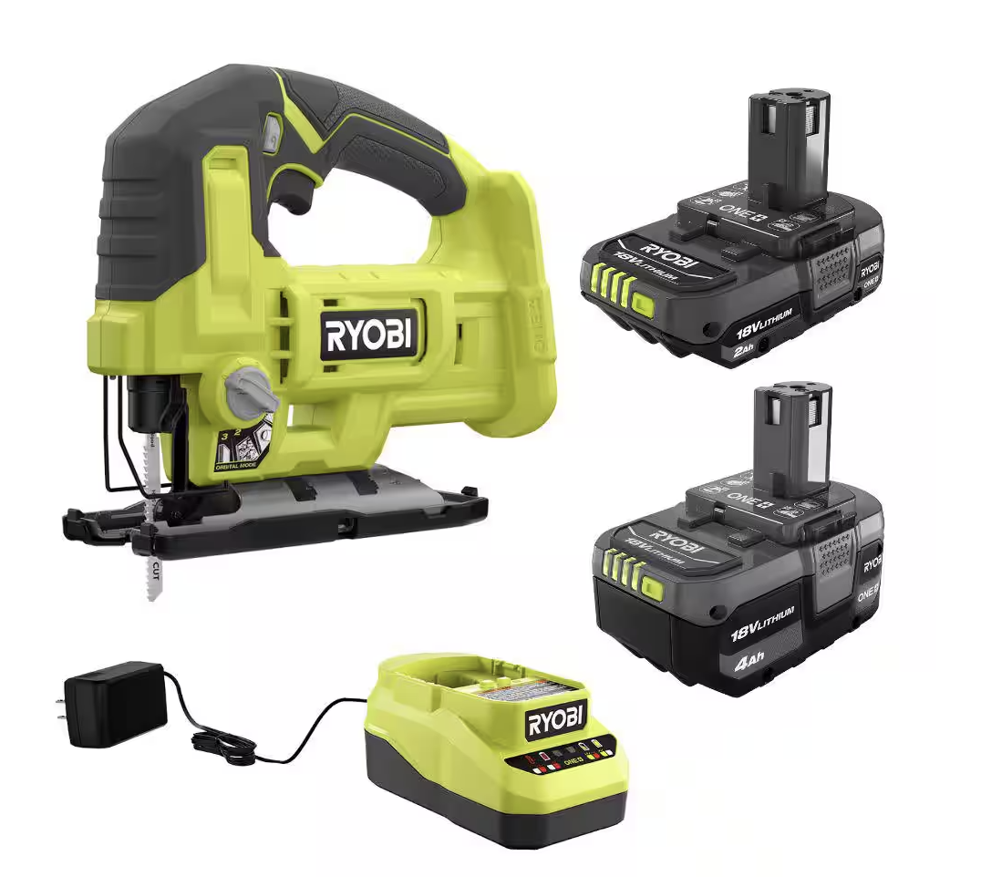 Ryobi ONE+ Cordless Jigsaw and Battery Kit