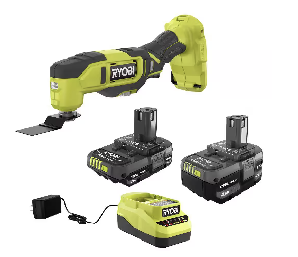 Ryobi ONE+ Multitool and Battery Kit