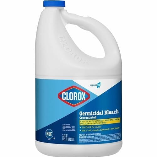 Оригинал жидкий отбеливатель Clorox 64 унции - 2 упаковки (всего 128 унций)